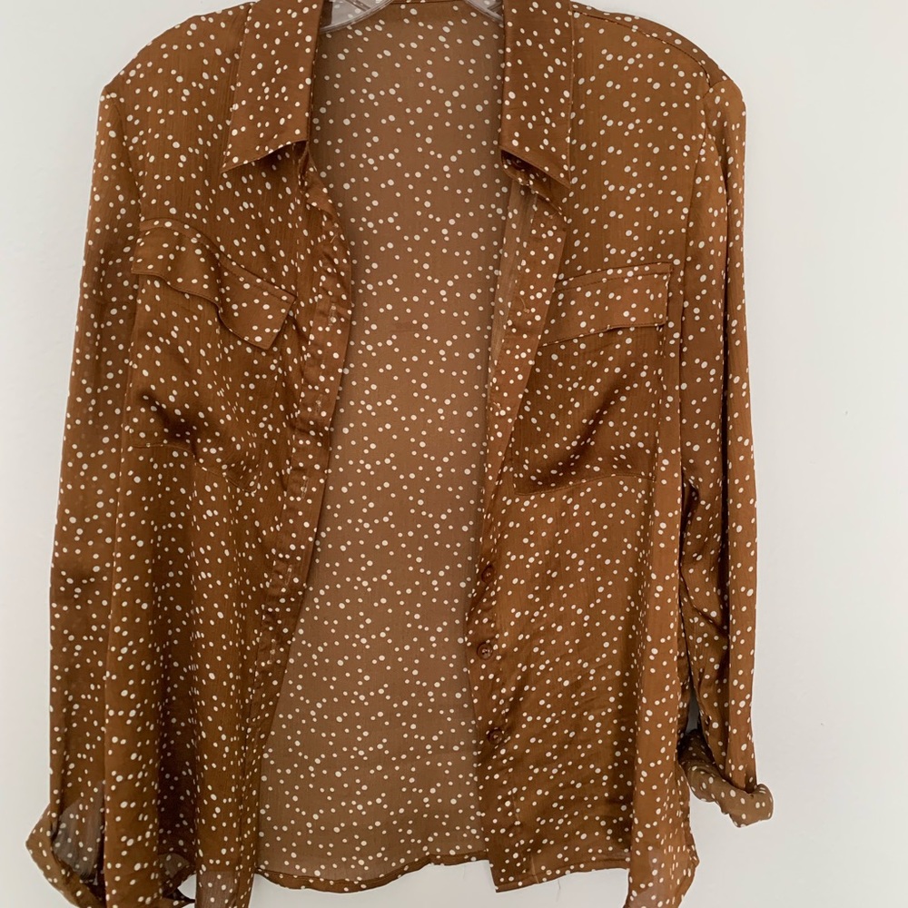 Nasty Gal printed top